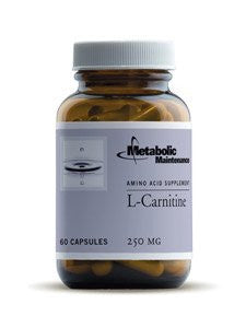 L- Carnitine 250mg 60 caps