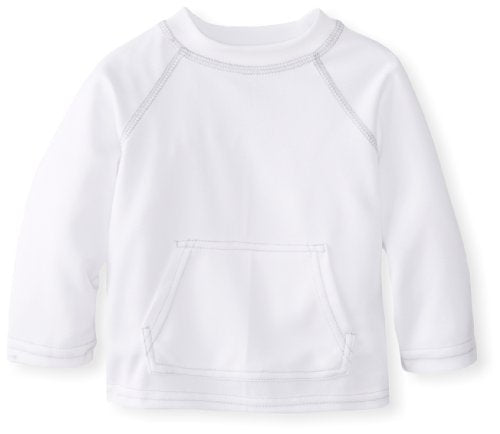 Breatheasy Sun Protection Shirt-White-6/12mo