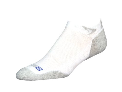 Run Lite-Mesh Mini Crew - White/Gray, L