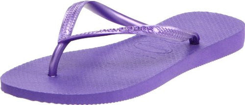 Havaianas Women's Slim Flip Flop,Purple,39/40 BR/9-10 M US