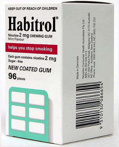 Chewing Gum - Regular 2mg, 96 pcs. (Mint Flavor)