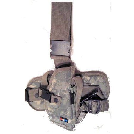ACU Digital Camouflage Drop Leg Gun Holster Right Handed