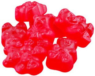 Strawberry Flavored Gummy Bears1.5 LB