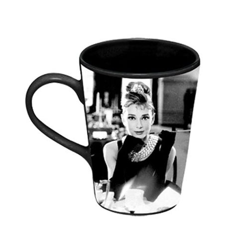Audrey Hepburn 12 oz. Ceramic Mug, 5.5" x 3.75" x 4.5"