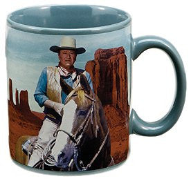 John Wayne "Creed" 12 oz. Ceramic Mug, 4.75" x 3.25" x 3.75"