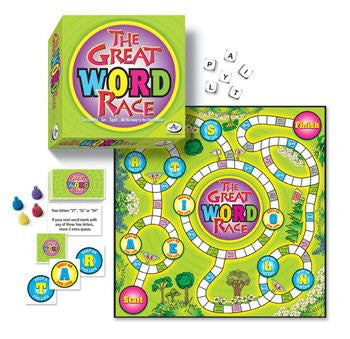 4 Pack TALICOR INC THE GREAT WORD RACE GAME