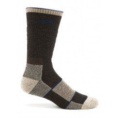 Men's Boot Sock Full Cushion - Chocolate S