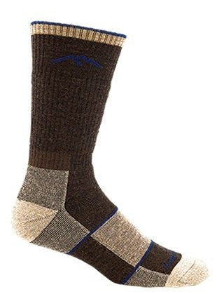 Men's Boot Sock Full Cushion - Chocolate M