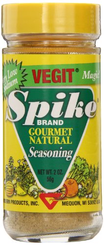 Spike Gourmet Natural Seasoning, Vegit, 2 Ounce (Pack of 6)