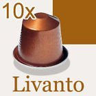 Nespresso Livanto Coffee Capsules, NEW (10, 1 box of 10)