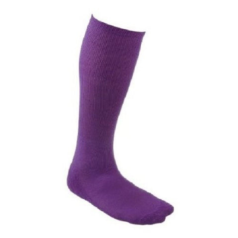 All Sports Socks - Baseball, Football, Soccer - Purple, XL