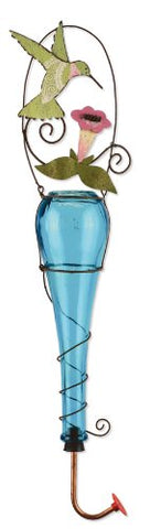 Hummingbird Feeder- Blue bottle