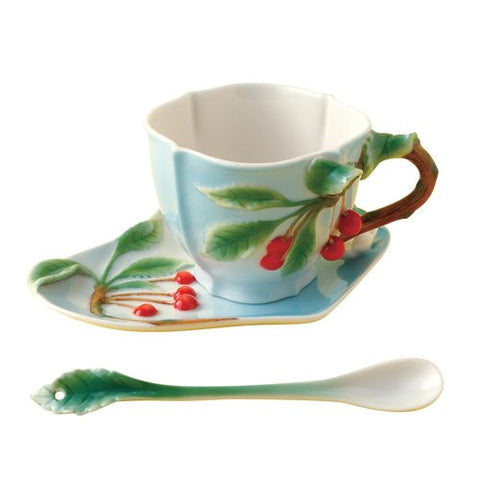 Garden Party Tea Set- Cherry by Two's Company