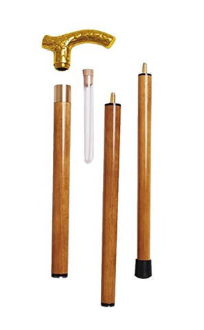 Fritz Brass Branch Design 3pc With Flask In Gift Box, Brown Stain