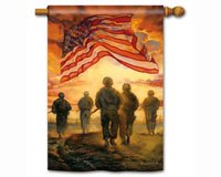 American Heroes Standard Flag, 28" x 40"