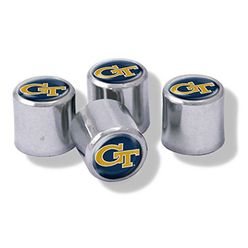 Auto Accessory, Valve Stem Caps, Chromed Plastic, 3/4" x 3/4" x 3/4", Georgia Tech, 4 pcs/set (not in pricelist)