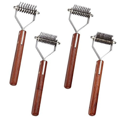 Master Grooming Tools Stripping Tools with Wooden Handles - 12 Blade
