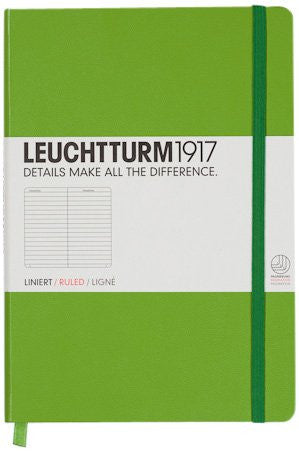 LEUCHTTURM LARGE BOOK LINED GREEN