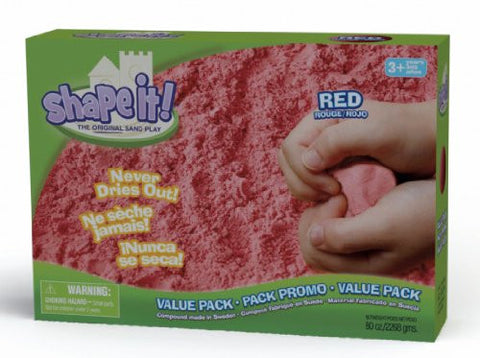 Shape it! Value Pack Red Sand 80oz
