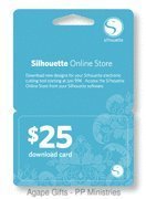 $25 -- DIGITAL DOWNLOAD CARD New Silhouette SD Machine