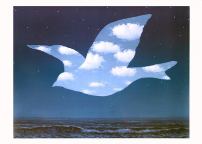 2012 Rene Magritte La promesse Poster 19.5 x 27.75