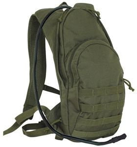 Compact Modular Hydration Backpack, Olive drab