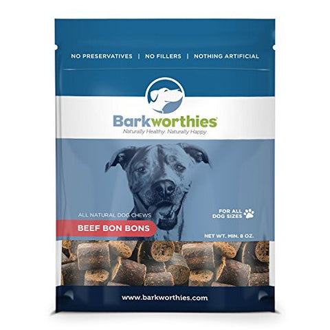 Barkworthies - Beef Bon Bons (Net Wt. Min. 08 oz. SURP)