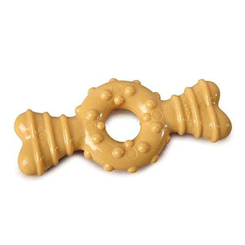Nylabone Dura Chew Textured Ring Bones - Wolf