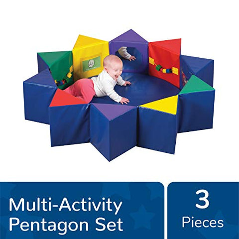 Multi-Activity Pentagon Set, 54 x 54 x 12 in