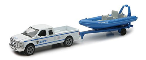 1/43 Ford F-250 with Trailer and Inflatable Boat
