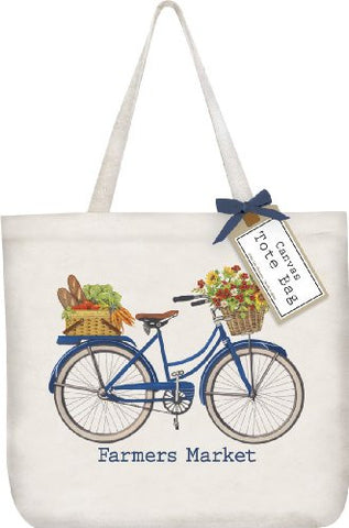 Bike Canvas Tote Bag