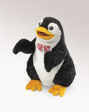 Penguin Bow Tie, Hand Puppets