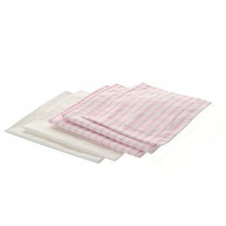 Pink Stripe Linen Set for Doll Bunk Bed