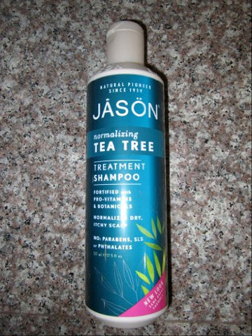 Jason Normalizing Tea Tree Treatment Shampoo 17.5 oz - (Pack Of 2)
