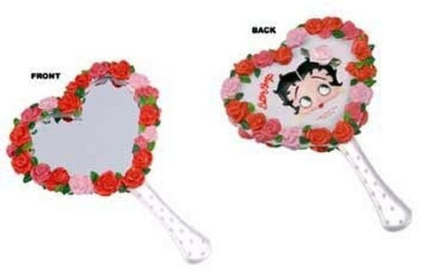 Betty Boop Bed of Roses Hand Mirror (4.75" x 6")