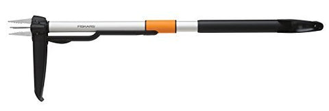 Fiskars- Deluxe Stand-up Weeder, 4-claw