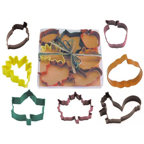 Autumn Leaf Polyresin 7pc Cookie Cutter