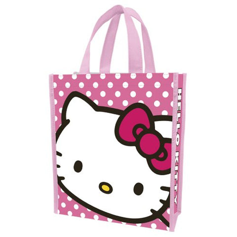 Hello Kitty Small Recycled Shopper Tote, 10" x 4.5" x 12"