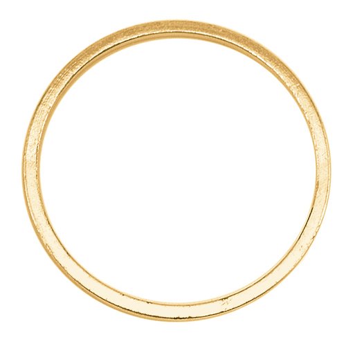 Quick Links, Round, 12 mm (.48 in), Gold Color, 42 pc