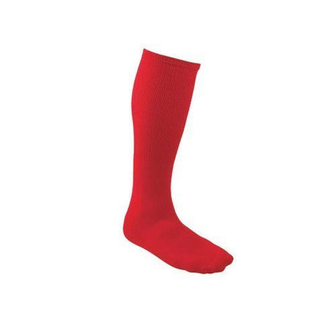 All Sports Socks - Baseball, Football, Soccer - Red, Large