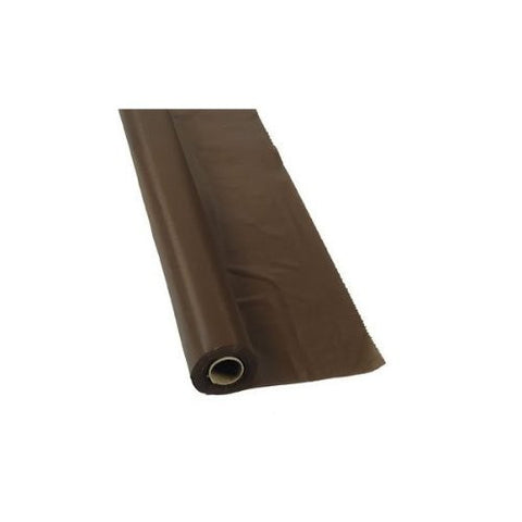 Chocolate Brown Tablecloth Roll (100 ft)