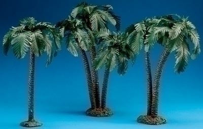 3PC ST PALM TREES FOR 7.5" SING/DBL/TRIP TRUNK FONTANINI