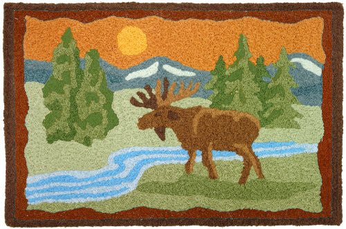 Moose Track 21" x 33"