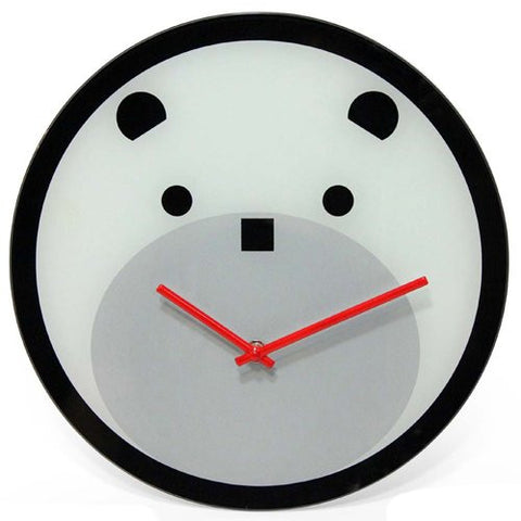 Bearly Time Wall Clock