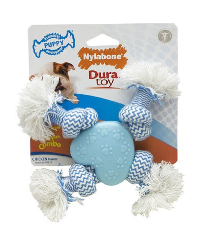 Nylabone Dura Toy Puppy Rope 'N Heart Toy