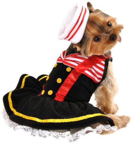 Sweetheart Sailor Dog Costume - Large