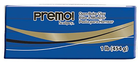 Premo! Sculpey Ultramarine Blue Hue, 1lb