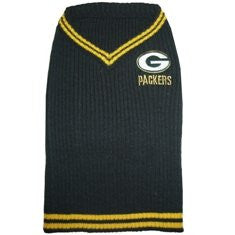 Green Bay Packers Dog Sweater Xtra Small