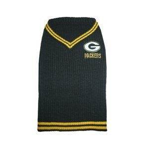 Green Bay Packers Dog Sweater Large