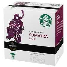 Starbucks, Sumatra - 16 ct, dark roast, k-cup